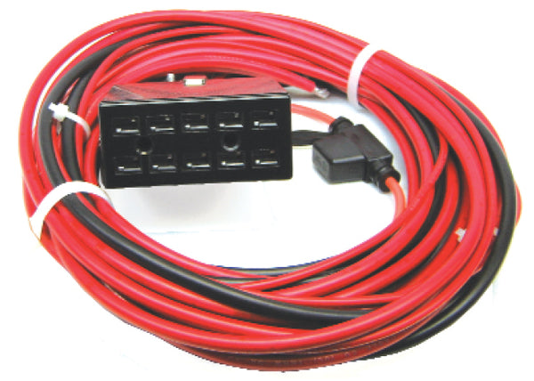 MIA-6,ALS-500M POWER CABLE ASBLY, W/ FUSE HOLDER (10-22500)