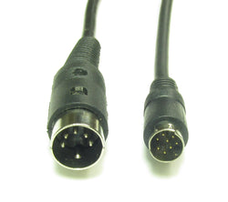 PNP-8MK, CABLE, 704, 8-PIN MINI, TS-480