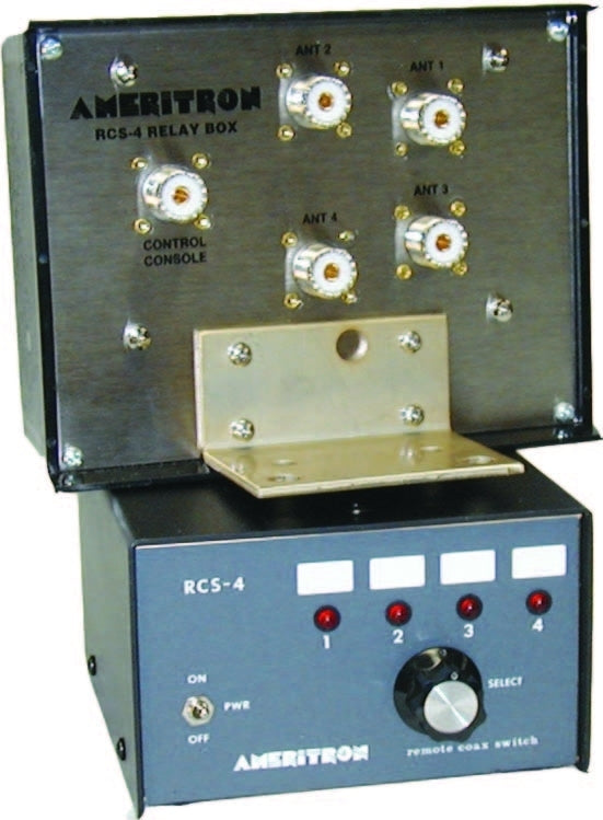 RCS-4X, ANTENNA SWITCH, COAX, 1.8-60MHz, 4 POSITION, 220-VAC | MFJ