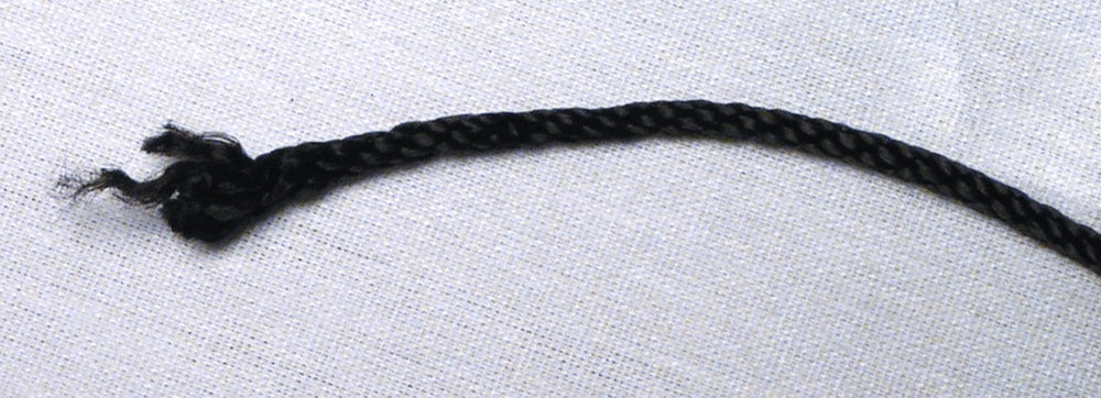 3/16 Polyester Rope Black