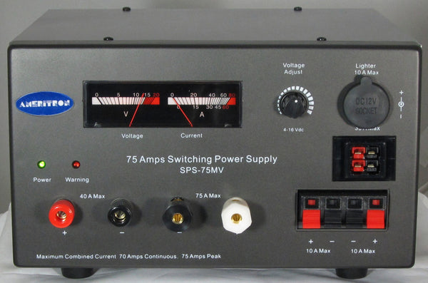 SPS-75MV,IT,SWITCHINGPS,75A,MTR,ADJ.13.8VDC,110-220VAC