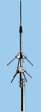 V-4R, COLLINEAR 70 CM VERTICAL 400-475 MHz N CONNECTOR